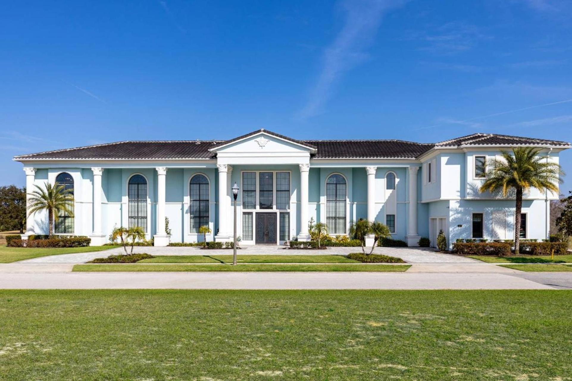 Beautiful 5 Star Mansion With Private Pool On The Prestigious Reunion Resort Orlando Mansion 6280 Kissimmee Exterior foto