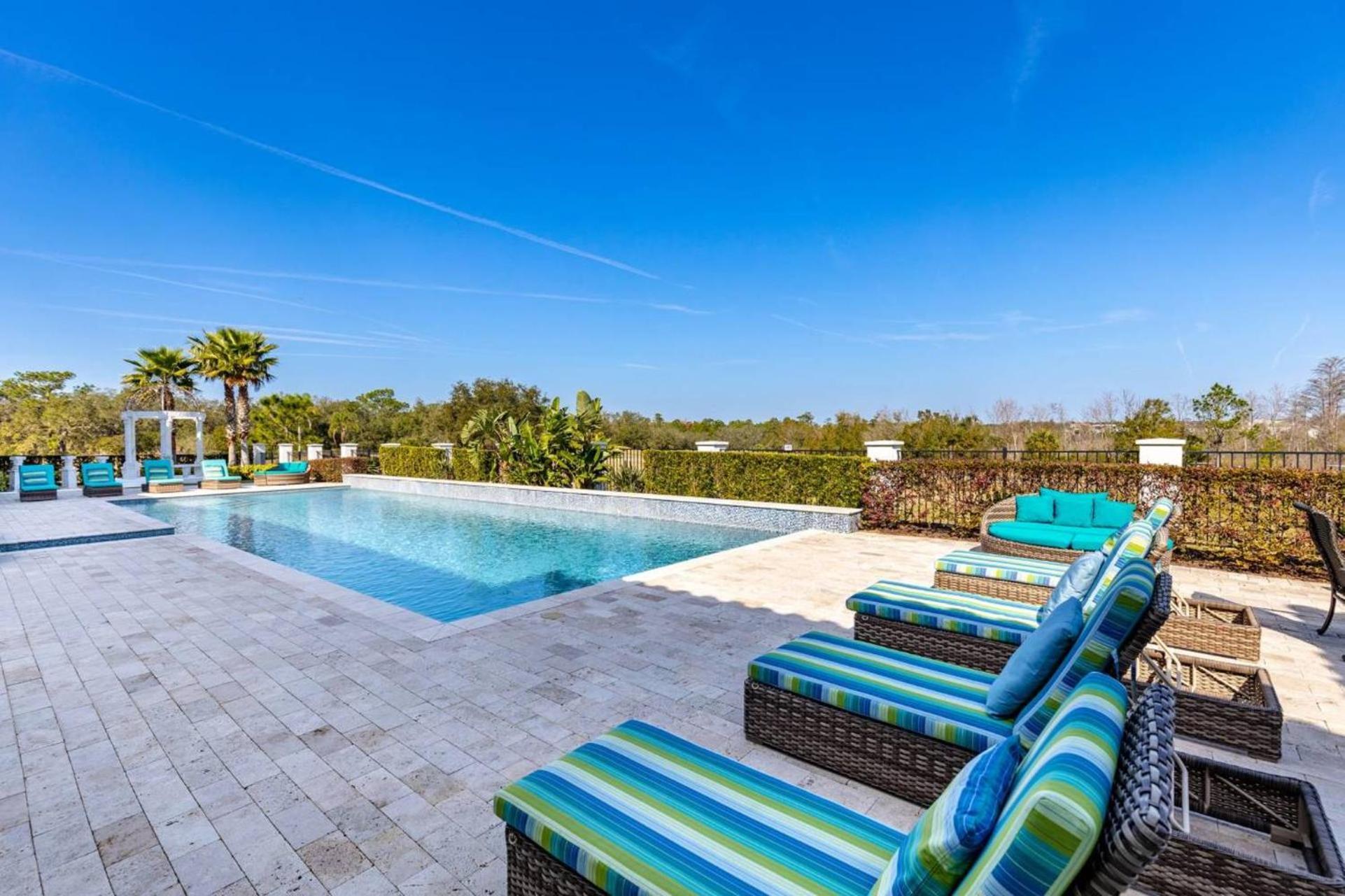 Beautiful 5 Star Mansion With Private Pool On The Prestigious Reunion Resort Orlando Mansion 6280 Kissimmee Exterior foto