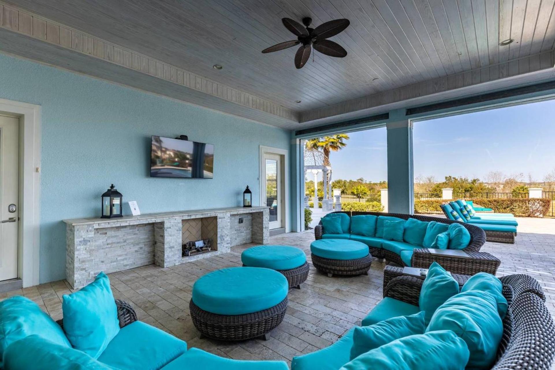 Beautiful 5 Star Mansion With Private Pool On The Prestigious Reunion Resort Orlando Mansion 6280 Kissimmee Exterior foto