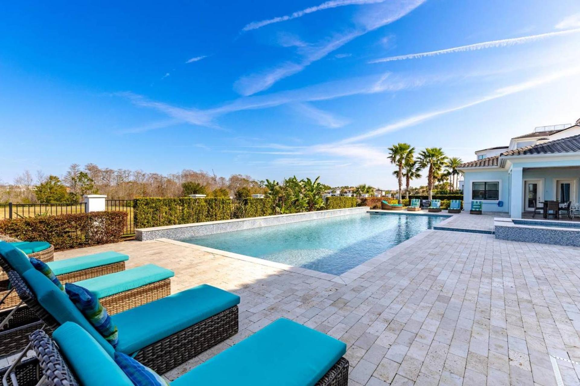 Beautiful 5 Star Mansion With Private Pool On The Prestigious Reunion Resort Orlando Mansion 6280 Kissimmee Exterior foto